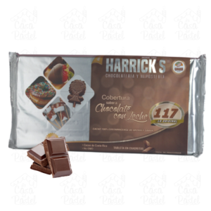 Cobertura Harricks 117: Chocolate con Leche 100% Tico