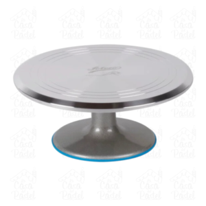 Mesa Giratorio de Aluminio Ateco 615 de 30,5 cm x 13 cm