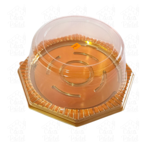 Domo Dorado para Mini Pastel